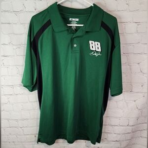 Men's Nascar "Dale Jr." polo, size Large